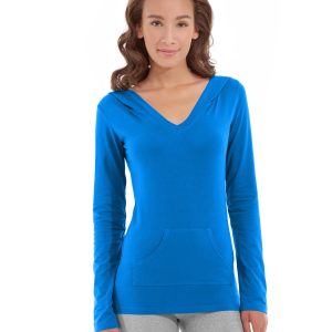 wh11-blue_main.jpg Eos V-Neck Hoodie
